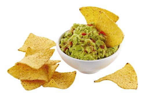 nachos con guacamole hostelería