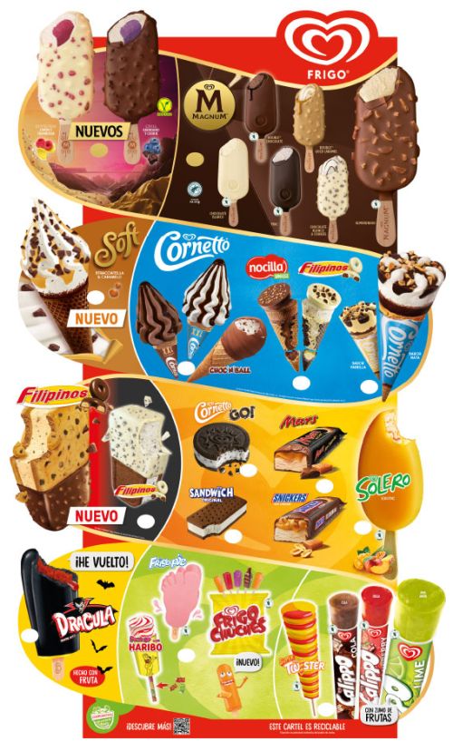 cartel de impulso helados frigo 2021 burgos
